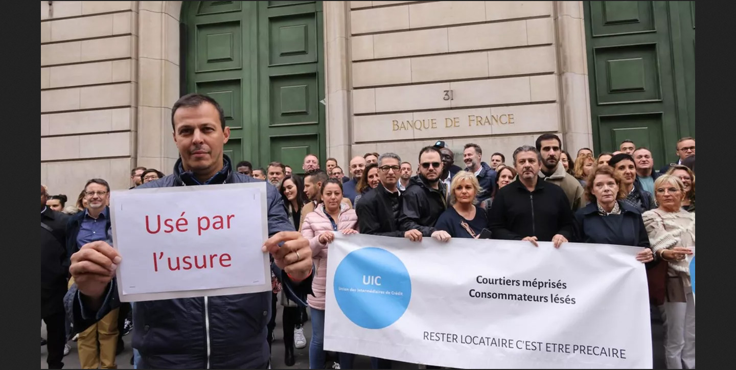 Crédit : les courtiers en colère reçus par la Banque de France